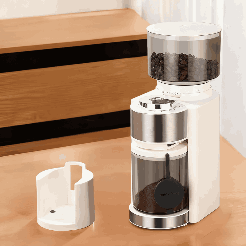 coffee grinder - Italian-style support structure